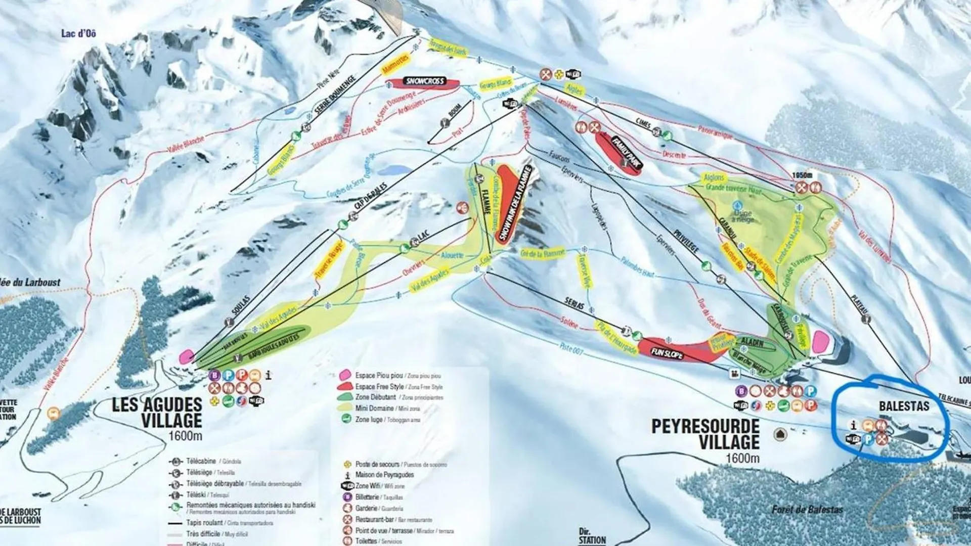 Appartement Peyragudes 6 Pers, Balcon, Ski, Parking - Fr-1-695-75 Gouaux-de-Larboust Frankrijk