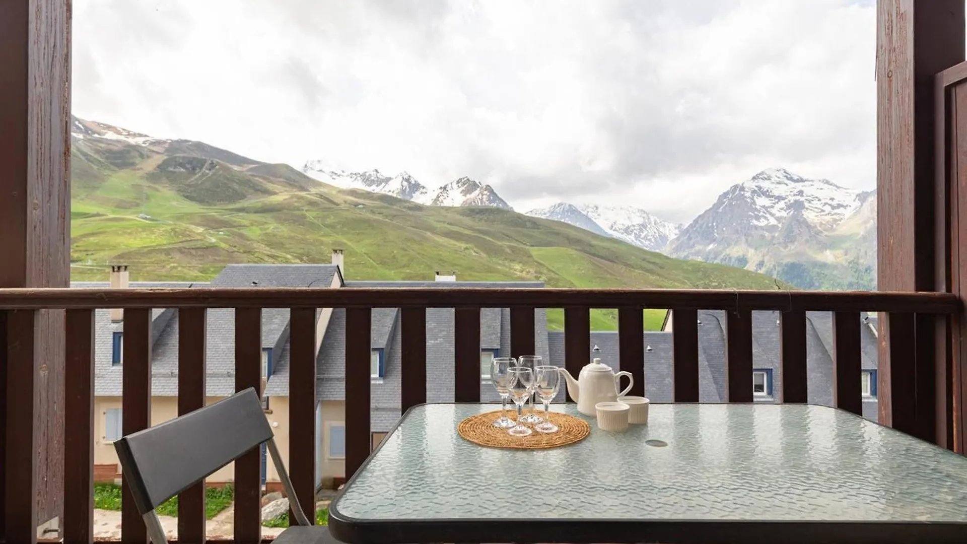 Appartement Peyragudes 6 Pers, Balcon, Ski, Parking - Fr-1-695-75 Gouaux-de-Larboust